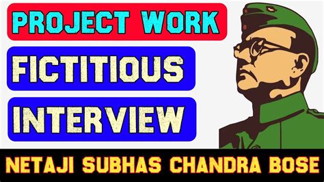 fictitious interview of an eminent personality